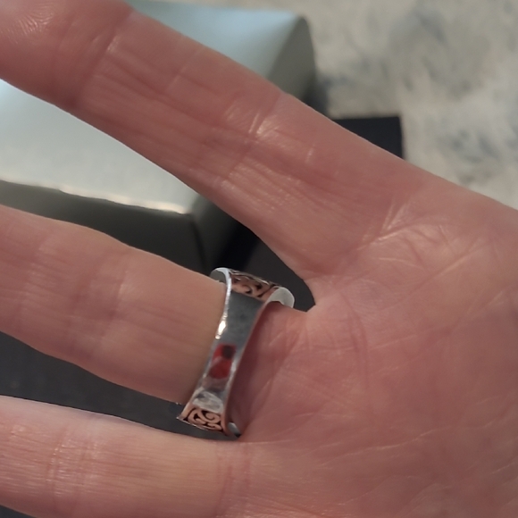 Lois Hill Rare Sterling and Turquoise Ring - Picture 9 of 10